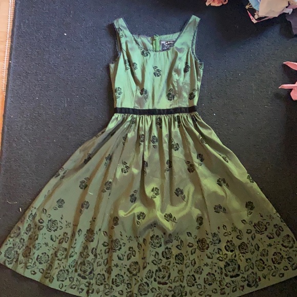 new moon green dress Tidal Dress in Green Green / US 18 main image 1